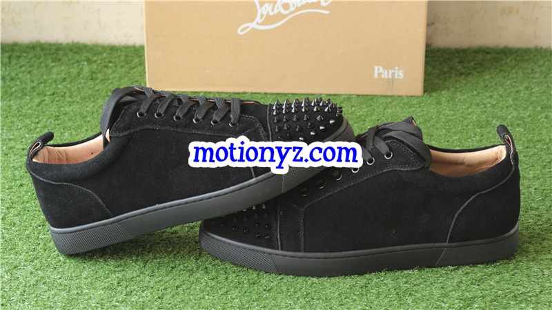 Christian Louboutin Sneaker Black Suede